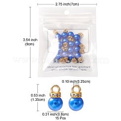 ABS Plastic Charms&nbsp;KY-YW0001-24A