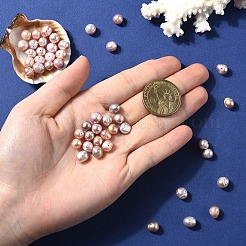 10Pcs Natural Cultured Freshwater Pearl Beads&nbsp;PEAR-YW0001-32