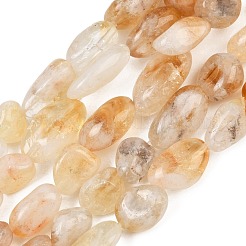 Heated Natural Citrine Beads Strands&nbsp;GG-CBA787B-A20