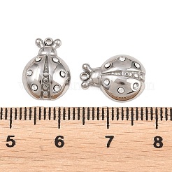 304 Stainless Steel Rhinestone Pendants&nbsp;STAS-L022-581P