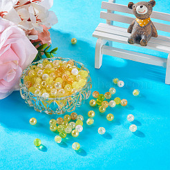 300Pcs 10 Styles Mixed Styles Acrylic Beads&nbsp;MACR-TA0001-84B