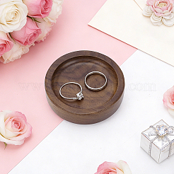 Wood Jewelry Plates&nbsp;ODIS-WH0177-004
