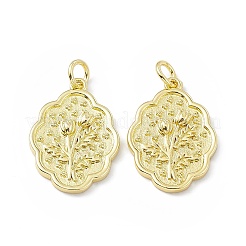 Rack Plating Brass Pendants&nbsp;KK-B065-20G