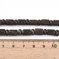 Natural Pyrite Beads Strands&nbsp;G-N346-03A-01