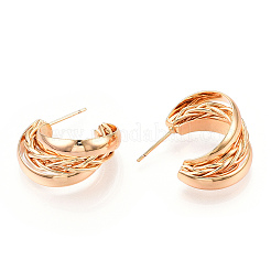 Brass Earring for Women&nbsp;EJEW-P268-03G