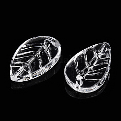Transparent Glass Petal Beads&nbsp;GLAA-N001-09