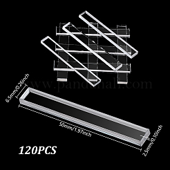 120Pcs Transparent Acrylic Sheets&nbsp;FIND-GA0007-20B