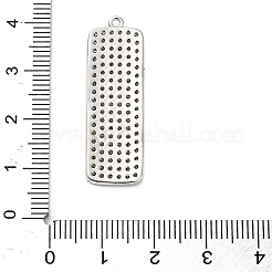 Brass Micro Pave Cubic Zirconia Pendants&nbsp;KK-L229-032P