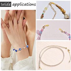 100pcs 2 Colors Brass Screw Clasps&nbsp;KK-NB0002-66