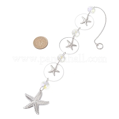 Glass Hanging Suncatchers&nbsp;HJEW-JM04584