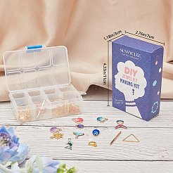 DIY Ocean Themed Earring Making Kits&nbsp;DIY-SC0001-96G
