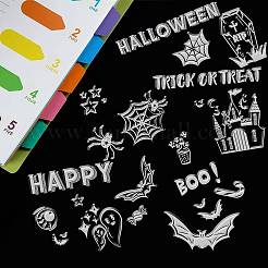 9 Sheets 9 Style PVC Plastic Stamps&nbsp;DIY-GL0002-84J