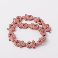 Synthetic Lava Rock Bead Strands&nbsp;G-N0094-19