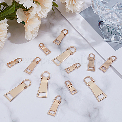 18Pcs 3 Styles Alloy Zipper Pull Tabs&nbsp;FIND-CY0001-83LG