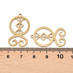 201 Stainless Steel Pendants&nbsp;STAS-I364-16G