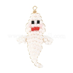 Halloween TOHO Glass Seed Beaded Pendants&nbsp;PALLOY-MZ01386