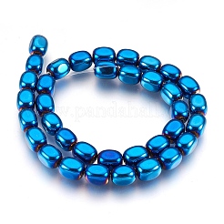 Electroplate Non-magnetic Synthetic Hematite Bead Strands&nbsp;G-I208-14