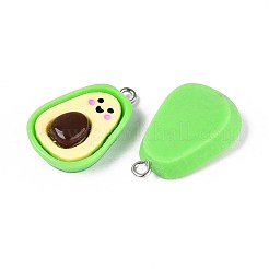 Opaque Resin Pendants&nbsp;RESI-T056-09