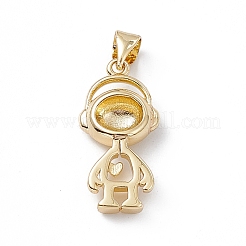 Rack Plating Brass Pendants&nbsp;KK-G451-15G