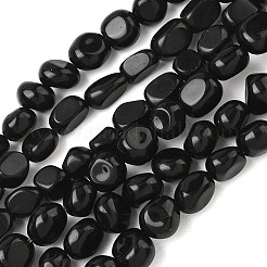 Natural Obsidian Beads Strands&nbsp;G-C286-A02
