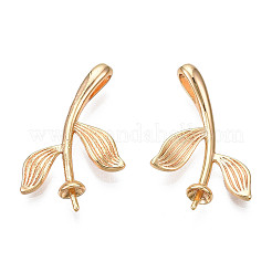 Brass Peg Bails Pendants&nbsp;KK-N216-361