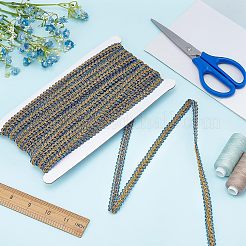 Lace Trim Polyester Ribbon for Jewelry Making&nbsp;OCOR-WH0071-007A