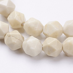 Natural Petrified Wood Beads Strands&nbsp;G-J376-59-8mm