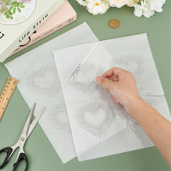 Glass Hotfix Crystal Rhinestone&nbsp;DIY-WH0349-327C