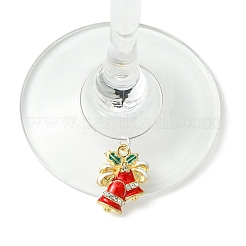 Alloy Enamel Wine Glass Charms&nbsp;AJEW-JO00155