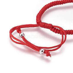 Nylon Cord Braided Bead Bracelets Making&nbsp;BJEW-F360-FP
