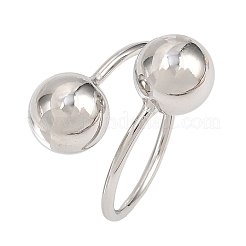 Brass Cuff Rings for Women&nbsp;RJEW-Z113-18P