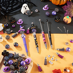 Halloween ABS Plastic Beadable Pens&nbsp;DIY-TA0014-53