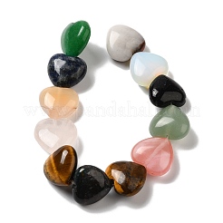 Natural & Synthetic Mixed Gemstone Beads Strands&nbsp;G-K335-01F