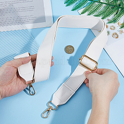 Adjustable Imitation Leather Bag Straps with Zinc Alloy Clasps&nbsp;FIND-WH0126-837B