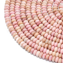 Natural Rhodonite Beads Strands&nbsp;G-P575-A18-4x2mm