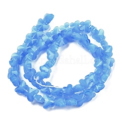 Imitation Jade Glass Beads Strands&nbsp;EGLA-L045-I-A01