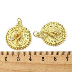 Real 18K Gold Plated Brass Pendants&nbsp;KK-L209-016G
