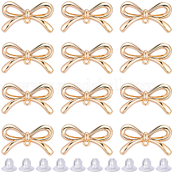 20Pcs Brass Stud Earring Findings&nbsp;KK-SC0007-80