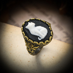 Alloy with Resin Finger Rings&nbsp;FS-WGE901F-04