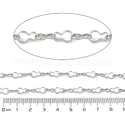 304 Stainless Steel Gourd Link Chains&nbsp;CHS-P024-01P