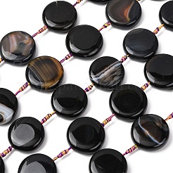 Natural Agate Beads Strands&nbsp;G-B177-B01-02