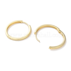 Brass Ring Hoop Earrings&nbsp;EJEW-M025-04G