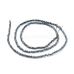 Electroplate Glass Beads Strands&nbsp;EGLA-F149-FR-02