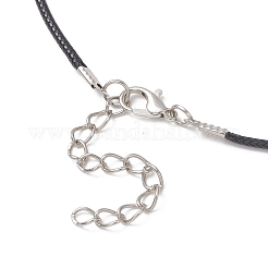 Dyed Synthetic Imperial Jasper with Glass Seed Beaded Cross Pendant Black Waxed Cotton Cord Necklaces&nbsp;NJEW-MZ00138