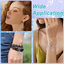 12Pcs 3 Styles Stainless Steel Pendants&nbsp;STAS-YW0011-29