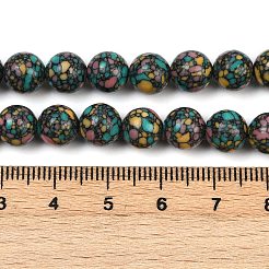 Natural Agate Beads Strands&nbsp;G-U030-C01-8mm