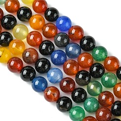 Natural Agate Beads Strands&nbsp;X-G-F417-05-8mm