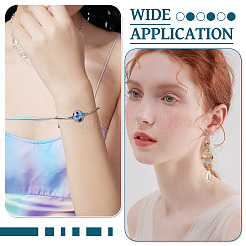 4Pcs 4 Colors Transparent Glass Beads&nbsp;GLAA-TA0003-98