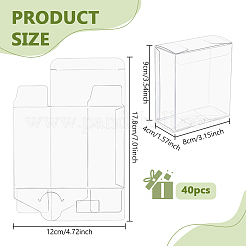 Foldable PET Plastic Packaging Boxes&nbsp;CON-WH0125-04B
