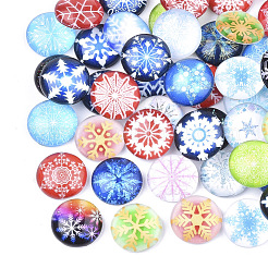 Flatback Glass Cabochons for DIY Projects&nbsp;GGLA-S047-01C